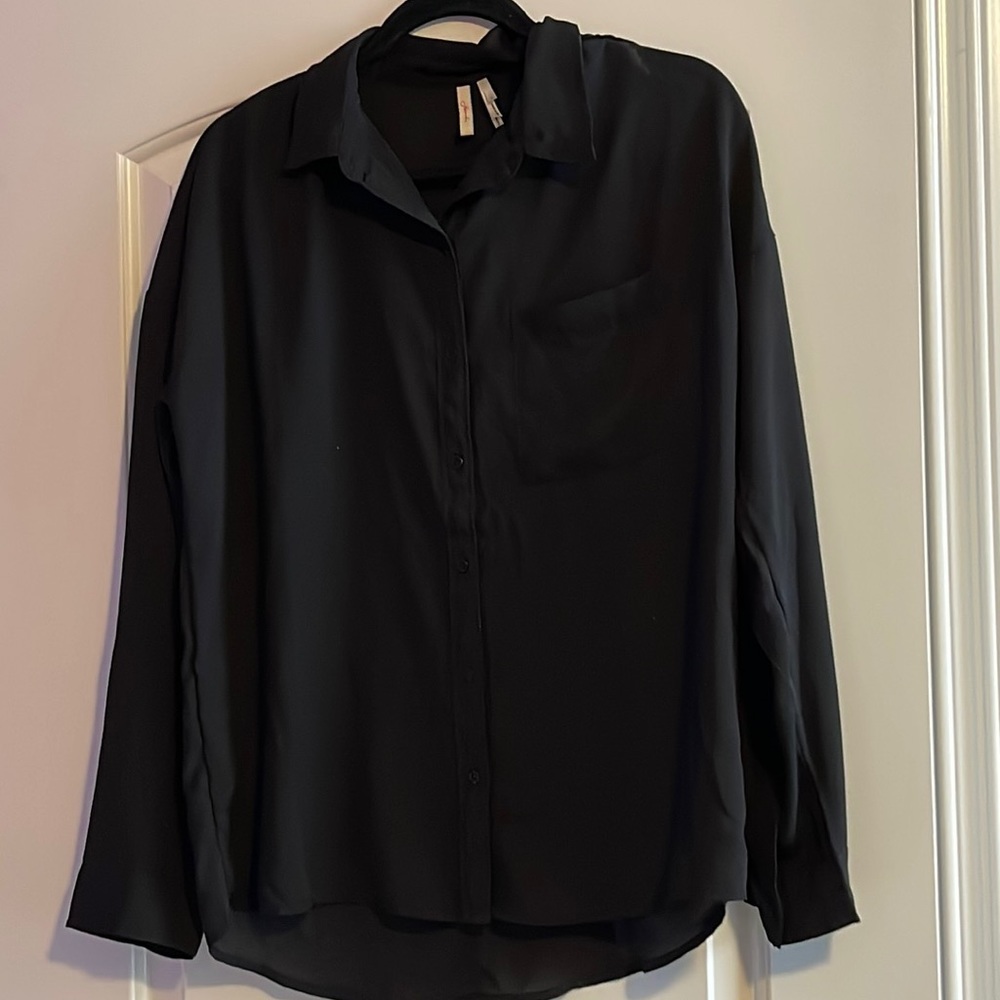 Black Button Down Shirt